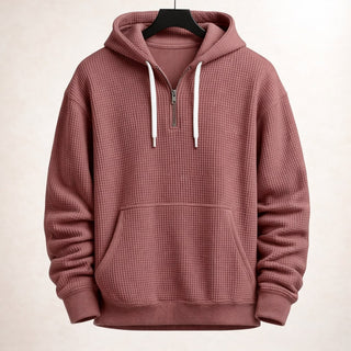 Sandro Textured Hooded Pullover
