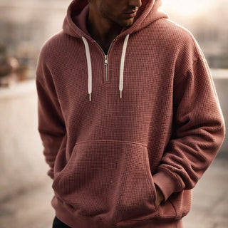 Sandro Textured Hooded Pullover