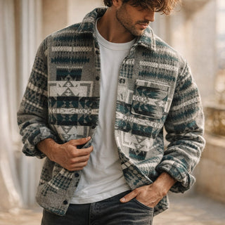 Luca Streamlined Brushed Overshirt
