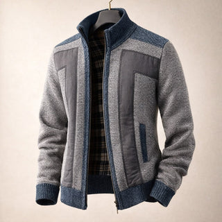 Giuliano Streamlined Knit Zip Jacket