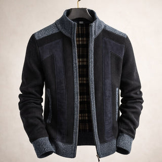 Giuliano Streamlined Knit Zip Jacket