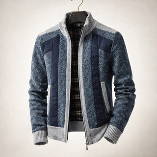 Giuliano Streamlined Knit Zip Jacket