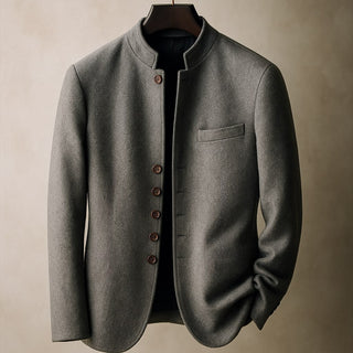 Raffael Wool Stand-Collar Jacket