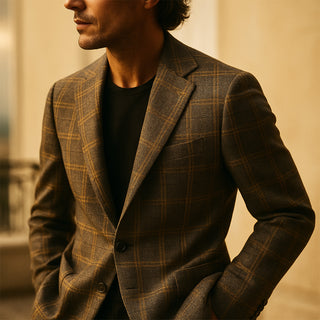 Lorenzo Checked Blazer