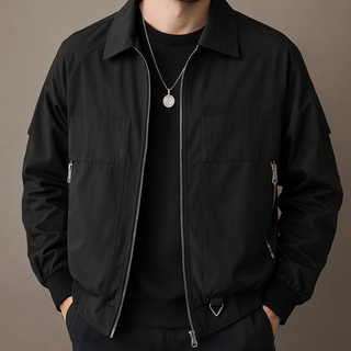 Luca Zip-Front Jacket