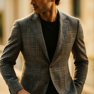 Lorenzo Checked Blazer