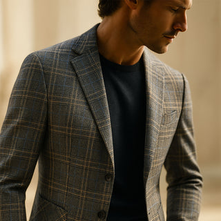 Lorenzo Checked Blazer