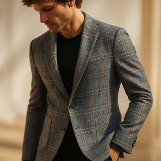 Lorenzo Checked Blazer
