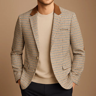 Sergio Checked Blazer