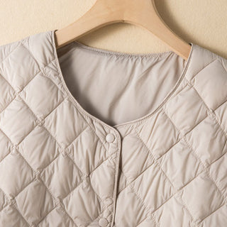 Noémie Quilted Cotton-Fill Vest
