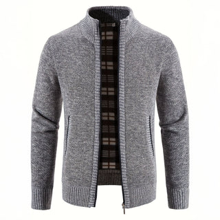 Sandro Zip Knit Jacket