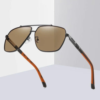 Alvaro Alloy Aviator Sunglasses