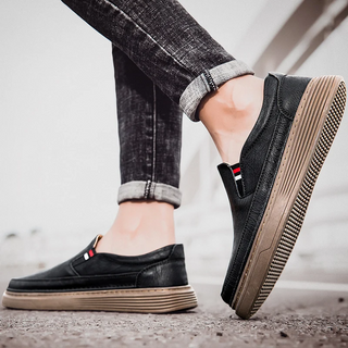 Vittorio Flex Leather Loafers