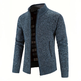 Sandro Zip Knit Jacket