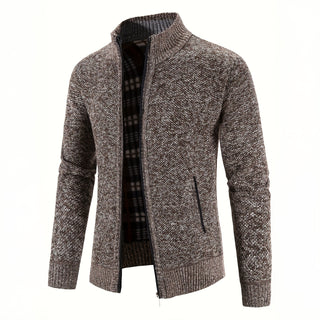 Sandro Zip Knit Jacket