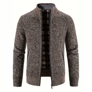 Sandro Zip Knit Jacket
