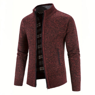Sandro Zip Knit Jacket