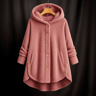 Lucia Hooded Fleece Coat