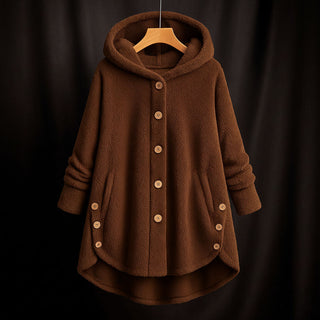 Lucia Hooded Fleece Coat