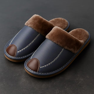 Rocco Leather House Slippers