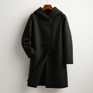 Lilyna Wool Hooded Coat