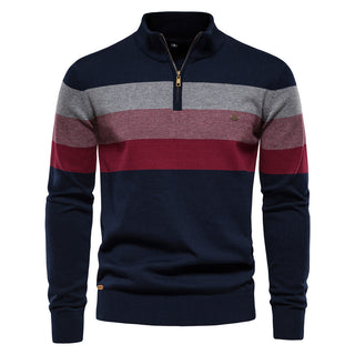 Marco Cotton Half-Zip Sweater
