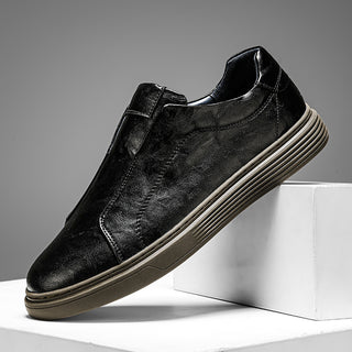 Alessio Leather Slip-On Sneakers
