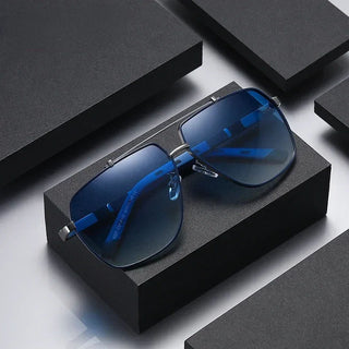 Alvaro Alloy Aviator Sunglasses