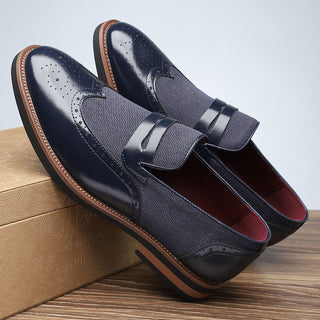 Vittorio Leather Wingtip Loafers