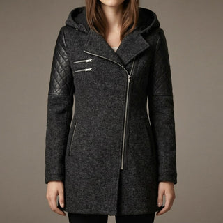 Elena Structured Mid-Length Coat