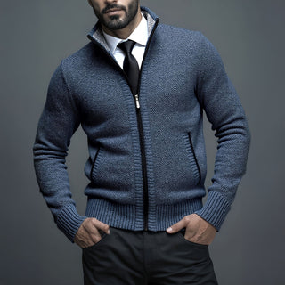 Sandro Zip Knit Jacket