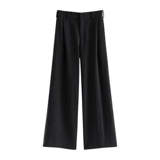 Colette High-Waist Wide-Leg Trousers
