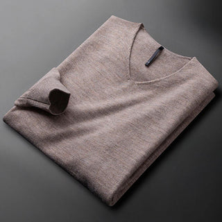 Matteo Wool-Cashmere V-Neck