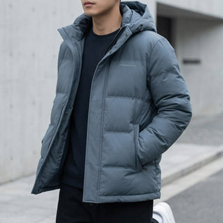 Vittorio Goose Down Hooded Jacket