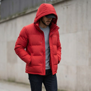 Vittorio Goose Down Hooded Jacket