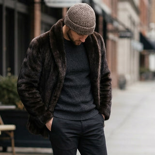 Giancarlo Streamlined Fur Jacket