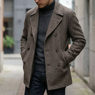 Giancarlo Streamlined Wool Coat