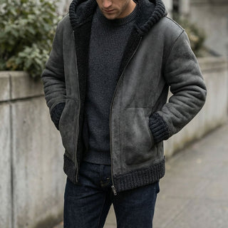 Giovanni Streamlined Sheepskin Jacket