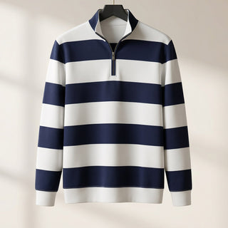 Giovanni Cotton Quarter-Zip Knit