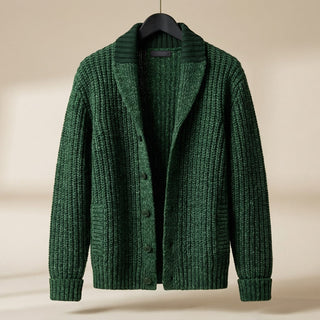 Riccardo Shawl-Collar Knit Cardigan