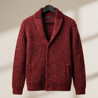 Riccardo Shawl-Collar Knit Cardigan