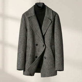 Giancarlo Streamlined Wool Coat