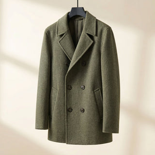 Giancarlo Streamlined Wool Coat