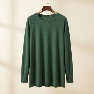 Elena Soft Raglan Long-Sleeve Top
