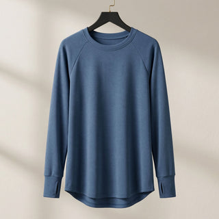 Elena Soft Raglan Long-Sleeve Top
