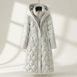 Lucia Quilted Long Coat