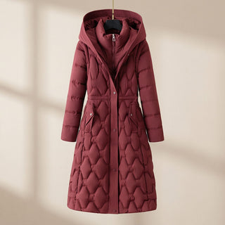 Lucia Quilted Long Coat