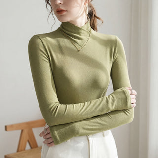 Elena Easy-Care Asymmetric Knit Top