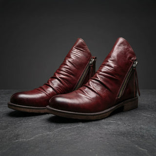 Ricardo Leather Zip Boot